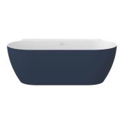 Ванна акрилова Ravak Freedom Wall II Tec 170x87 см білий/синій CC71400000