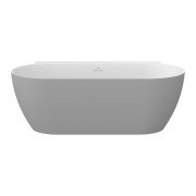 Ванна акриловая Ravak Freedom Wall II Tec 170x87 см белый/дымчато-серый CC71500000