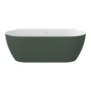 Ванна акрилова Ravak Freedom Wall II Tec 170x87 см білий/зелений CC71200000