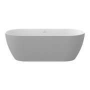 Ванна акриловая Ravak Freedom O Tec 170x77 см белый/дымчато-серый CD31500000