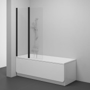 Шторка для ванни Ravak CVS2-100 L прозоре скло/чорний 7QLA0300Z1