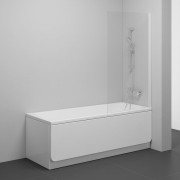 Шторка для ванни Ravak Nexty NVS1-80 прозоре скло/білий матовий 7O840E00Z1