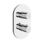 Термостат для душа скрытого монтажа Ravak Chrome II хром X070457