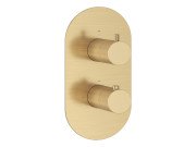Термостат для душу Ravak Espirit вбудований золото матове X070610
