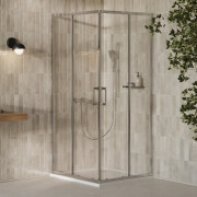 Душовий куточок Ravak X-Point Slim XPSRV2-100 профіль полірований алюміній скло transparent X14VA0C0FZ1