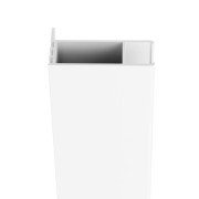 Регулюючий профіль Ravak Chrome CNPS для CPS подовжений 195 см алюміній білий матовий E778801E19400