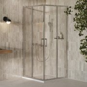 Душовий куточок Ravak X-Point Slim XPSRV2-100 профіль полірований алюміній скло transparent X14VA0C0FZ1