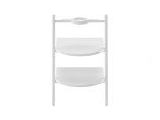 Консоль під раковину Ravak Yard 400 метал/МДФ білий матовий D80000E004