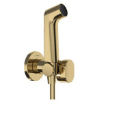 Гігієнічний душ Hansgrohe Bidette 1jet S зі шлангом та тримачем золото 29230990