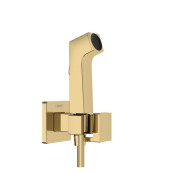 Гігієнічний душ Hansgrohe Bidette 1jet E зі шлангом та тримачем золото 29231990