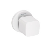 Запірний вентиль для душу Hansgrohe Metris E матовий білий 31677700