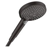 Душевая лейка Hansgrohe Raindance Select S 120 3-режимная EcoSmart+ черный матовый 26516670