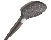 Душова лійка Hansgrohe Raindance Select E 120 3-режимна EcoSmart+ чорний матовий хром 28729340