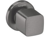 Запірний вентиль для душу Hansgrohe Metris E чорний матовий хром 31677340