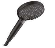 Душова лійка Hansgrohe Raindance Select S 120 3-режимна EcoSmart чорний матовий 26515670