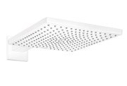 Верхній душ Hansgrohe Raindance E 300х300 мм 1 режим EcoSmart з кронштейном білий матовий 26239700
