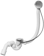 Злив-перелив для ванни McAlpine автомат хром HC31S1