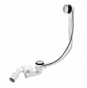 Злив-перелив для ванни McAlpine автомат хром HC31M-N1