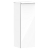Шкафчик для ванной подвесной Hansgrohe Xelu Q 40х35 см МДФ глянцевый белый ручка хром 54127000