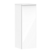 Шафка підвісна Hansgrohe Xelu Q 40х35 см петлі праворуч МДФ/ДСП глянсова біла ручка матова біла 54131700