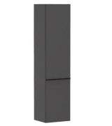 Пенал підвісний Hansgrohe Xelu Q 40х35 см петлі зліва МДФ сірий матовий ручка матовий чорний 54136670