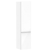 Пенал підвісний Hansgrohe Xelu Q 40х35 см петлі праворуч МДФ глянсовий білий ручка матовий білий 54139700