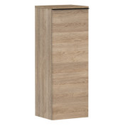 Шафка підвісна Hansgrohe Xelu Q 40х35 см петлі праворуч МДФ/ДСП натуральний дуб ручка матова чорна 54133670