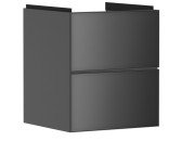 Тумба под раковину подвесная Hansgrohe Xevolos E 48х47,5 см сланцево-серый матовый/сланцево-серый 54174770