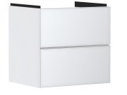 Тумба під раковину підвісна Hansgrohe Xevolos E 58х47,5 см матовий білий/білий 54175320