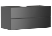 Тумба под раковину подвесная Hansgrohe Xevolos E 118х55,5 см сланцево-серый матовый/сланцево-серый 54195770