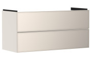 Тумба під раковину підвісна Hansgrohe Xevolos E 118х47,5 см пісочно-бежевий матовий/пісочно-бежевий 54185790