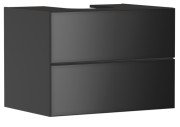 Тумба під раковину підвісна Hansgrohe Xevolos E 78х55,5 см сланцево-сірий матовий/сланцево-сірий 54189770