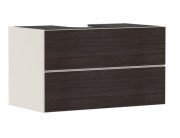 Тумба під раковину підвісна Hansgrohe Xevolos E 98х55,5 см піщано-бежевий матовий/темний дуб 54191730