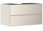 Тумба под раковину подвесная Hansgrohe Xevolos E 98х55,5 см песочно-бежевый матовый/песочно-бежевый 54191790