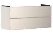 Тумба под раковину подвесная Hansgrohe Xevolos E 118х47,5 см песочно-бежевый матовый/песочно-бежевый 54185790