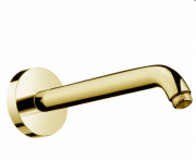Держатель верхнего душа Hansgrohe 230 мм шлифованное золото 27412250