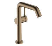 Смеситель для раковины Hansgrohe Tecturis S CoolStart с донным клапаном бронза 73364140