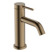 Смеситель для раковины Hansgrohe Tecturis S CoolStart с донным клапаном бронза 73305140