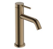 Смеситель для раковины Hansgrohe Tecturis S CoolStart с донным клапаном бронза 73318140