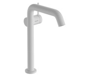 Змішувач для раковини Hansgrohe Tecturis S CoolStart із донним клапаном білий матовий 73373700