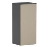 Напівпенал для ванної Hansgrohe Xevolos E 40,5х37 см петлі праворуч сланцево-сірий матовий/візерувата бронза 54217390