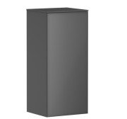 Полупенал для ванной Hansgrohe Xevolos E 40,5х37 см петли справа сланцево-серый матовый/сланцево-серый 54217770