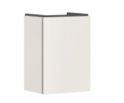 Тумба под раковину подвесная Hansgrohe Xilesa E 43х33 см петли справа МДФ песочно-бежевый матовый 54246780