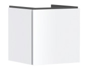 Тумба під раковину підвісна Hansgrohe Xilesa E 48х47 см МДФ матовий білий 54249700