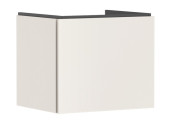 Тумба під раковину підвісна Hansgrohe Xilesa E 58х47 см МДФ пісочно-бежевий матовий 54253780