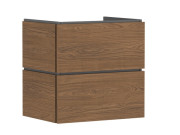 Тумба под раковину подвесная Hansgrohe Xilesa E 63х47 см ДСП дуб кашемир 54256550