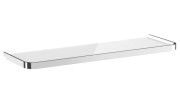 Полиця для ванної Hansgrohe Xelu Q 43 см метал/скло хром 54144000