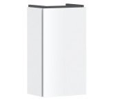 Тумба под раковину подвесная Hansgrohe Xilesa E 34х24 см петли слева МДФ матовый белый 54243700