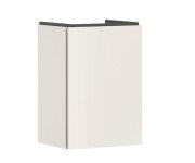 Тумба под раковину подвесная Hansgrohe Xilesa E 43х33 см петли слева МДФ песочно-бежевый матовый 54245780