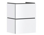 Тумба под раковину подвесная Hansgrohe Xilesa E 48х38 см МДФ матовый белый 54248700